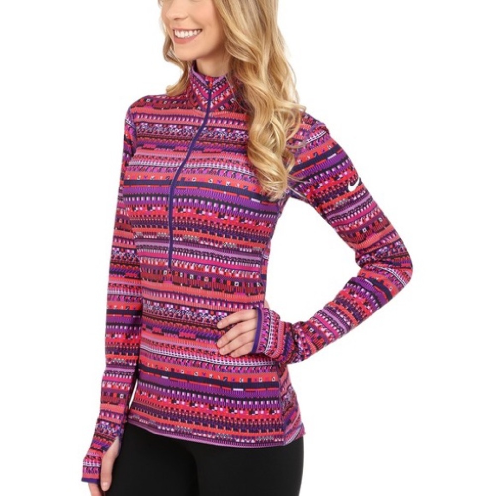 Nike Women’s Dri-Fit Pro Warm 8 Bit 1/2 Zip